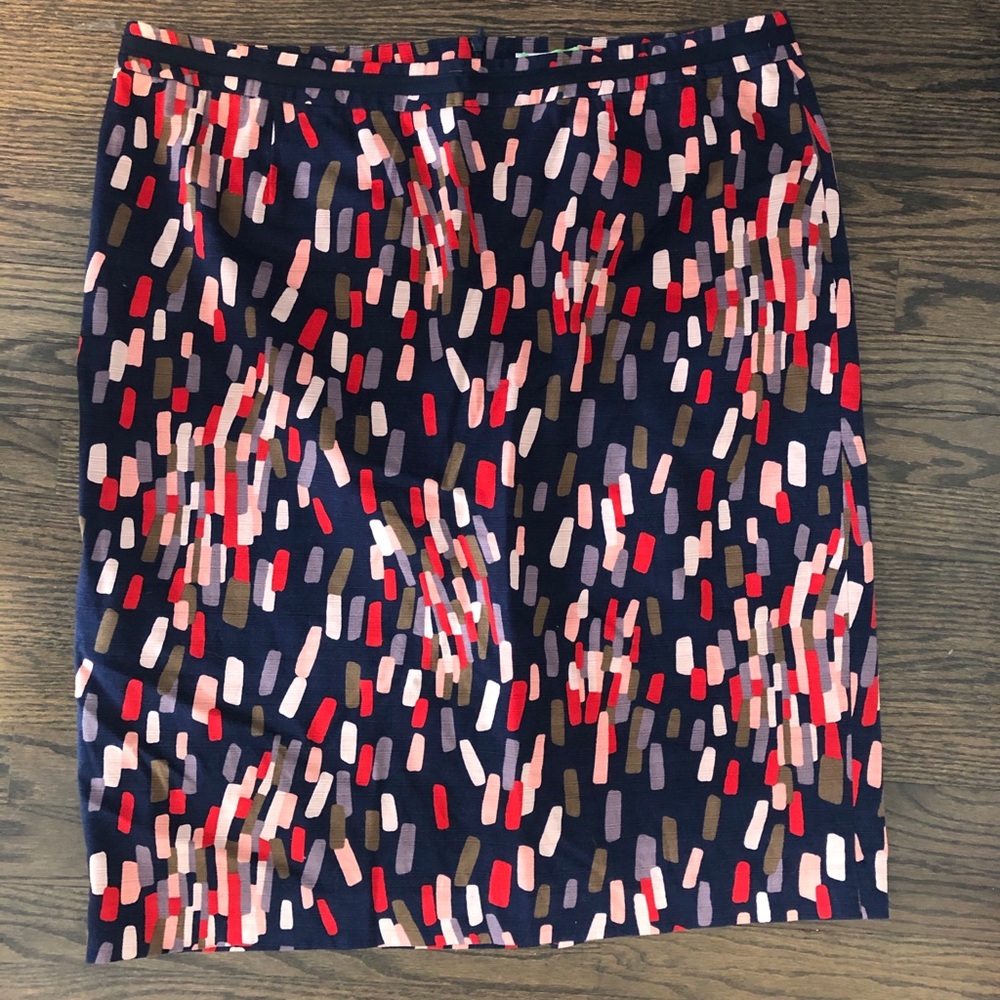 Boden Confetti Pattern Skirt